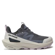 Sneakersy damskie - Sneakersy Salomon Elixir Activ Gore-Tex L47526500 Szary - miniaturka - grafika 1