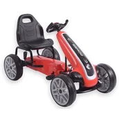 Jeździki dla dzieci - Milly Mally Gokart na pedały Power Red - miniaturka - grafika 1
