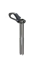 Sprzęt wspinaczkowy - Śruba lodowa Blue Ice Aero Ice Screw 19 cm - grey - miniaturka - grafika 1