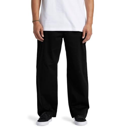 Dcshoes spodnie chinosy robocze workowate spodnie chinosy męskie czarne 36/34