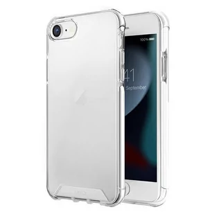 UNIQ etui Combat iPhone SE 2022 / SE 2020 /7/8 biały/blanc white - Etui i futerały do telefonów - miniaturka - grafika 1