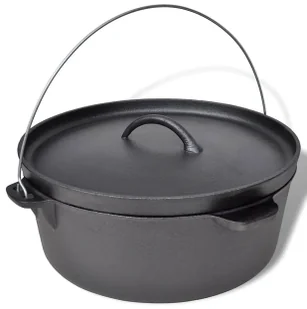 Elior Kociołek żeliwny z akcesoriami 11,3L F5-P41 - Kociołki - miniaturka - grafika 1