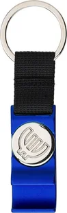 Brelok do kluczy, otwieracz do butelek i żeton do wózka na zakupy niebieski - Breloki - miniaturka - grafika 1