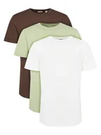 Koszulki męskie - Only & Sons Komplet 3 t-shirtów Jeff 22034548 Zielony Regular Fit - miniaturka - grafika 1