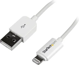 Kabel USB StarTech USB-A - Lightning 3 m Biały USBLT3MW - Kable USB - miniaturka - grafika 1