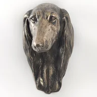 Figurki dekoracyjne - Chart perski, Saluki - statuetka psa, wiszące popiersie, unikatowa ozdoba dla miłośnika psów marki Art-Dog - miniaturka - grafika 1