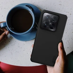 Etui XIAOMI 14 PRO Nillkin Super Shield Pro czarne - Etui i futerały do telefonów - miniaturka - grafika 12