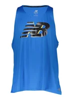 Koszulki sportowe męskie - New Balance Top sportowy "Accelerate" w kolorze niebieskim - miniaturka - grafika 1