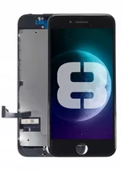 Części serwisowe do telefonów - Wyświetlacz PREMIUM do Apple do iPhone 8 jakość RETINA czarny - miniaturka - grafika 1