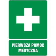 Numery na dom - Oznaczenie "Apteczka" 10,5 x 14,8 - miniaturka - grafika 1