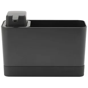 Brabantia Nowości Zestaw organizer i dozownik do mydła SinkSide ciemnoszary 302602 302602 - Pozostałe akcesoria kuchenne - miniaturka - grafika 1