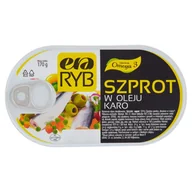 Konserwy i dania rybne - Era Ryb Szprot w oleju karo 170 g - miniaturka - grafika 1