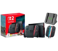 Konsole Nintendo - Nintendo Switch 2 Joy-Con Czarny + Mario Kart World + Joy-Con 2 Pair - miniaturka - grafika 1