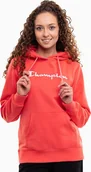 Bluzy damskie - Bluza damska Champion Hooded koralowa 117529 PS004 S - miniaturka - grafika 1