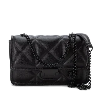XTI 184298, Torba na messenger damska, czarny - Torebki damskie - miniaturka - grafika 1