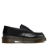 Półbuty męskie - Loafersy Dr. Martens Penton 30980001 Czarny - miniaturka - grafika 1