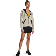 Kurtki i kamizelki sportowe damskie - Damska bluza treningowa UNDER ARMOUR Rival + FZ Hoodie - miniaturka - grafika 1