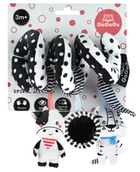 Zawieszki - Pluszowa spirala Krowa i Tygrys - TM Toys - miniaturka - grafika 1