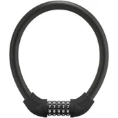 Zabezpieczenia do roweru - Zapięcie rowerowe ROCKBROS RKS570-BK Linka Czarny - miniaturka - grafika 1