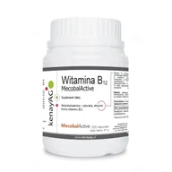 Witaminy i minerały - KenayAG Witamina B12 MecobalActice Metylokobalamina 500mcg 300 kapsułek - miniaturka - grafika 1