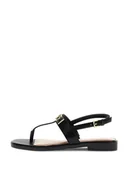 Sandały damskie - Guess Sandały 181341 Czarny - miniaturka - grafika 1