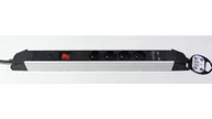Listwy zasilające - Listwa przepięciowa 2x USB 4x gniazdo sieciowe 16A 3m - miniaturka - grafika 1