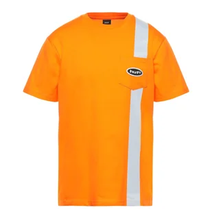 Koszulka męska Huff Safety S/s pocket t-shirt pomarańczowy-M - Koszulki męskie - miniaturka - grafika 1