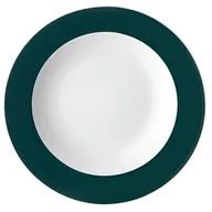 Talerze - Ambition AURA GREEN TALERZ GŁĘBOKI 23 CM PORCELANA 67941 - miniaturka - grafika 1