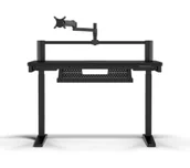 Biurka gamingowe - Corsair Platform:4 Elevate 120cm Regulacja wysokości Czarny - miniaturka - grafika 1