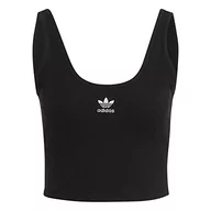 Koszulki i topy damskie - adidas Damski tank top, czarny, 38 - miniaturka - grafika 1