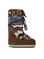 Śniegowce damskie - Moon Boot Śniegowce Mb Icon Flower 80D1402940 Brązowy - miniaturka - grafika 1