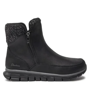 Botki Skechers Synergy - Lovely Collab 167941 Czarny - Botki damskie - miniaturka - grafika 1