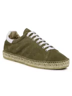 Espadryle męskie - QUAZI Espadryle QZ-63-04-000621 Zielony - miniaturka - grafika 1
