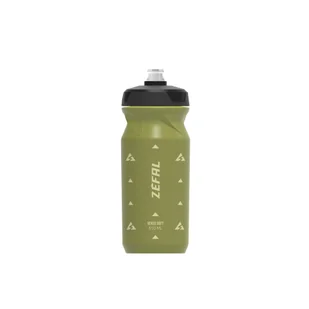 Bidon ZEFAL SENSE SOFT 65 0,65l zielona oliwka - Shakery i bidony sportowe - miniaturka - grafika 1