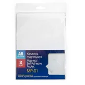 Pozostałe akcesoria dla plastyków - Kieszeń magnetyczna A5 przeźroczysta MP-01 ARGO 3szt. /601340/ - miniaturka - grafika 1