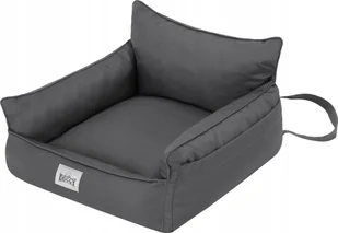 DOGGY FOTELIK BEE OXFORD GRAFIT - Transportery dla kotów - miniaturka - grafika 1