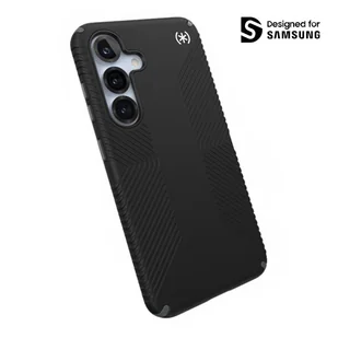 Speck Presidio2 Grip - Etui Samsung Galaxy S25 / S24 (Black/Slate Grey/White) - Etui i futerały do telefonów - miniaturka - grafika 1