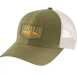 Czapki męskie - Czapka z daszkiem Carhartt Canvas Workwear Patch Cap - grafika 1