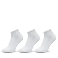 Skarpetki dla dzieci - Zestaw 3 par niskich skarpet dziecięcych Jack&Jones Junior 12274738 Biały - miniaturka - grafika 1