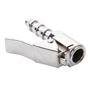 Końcówka z Zaciskiem do Pompowania 8mm Metalowa Długi Nypel - Akcesoria wulkanizacyjne - miniaturka - grafika 2