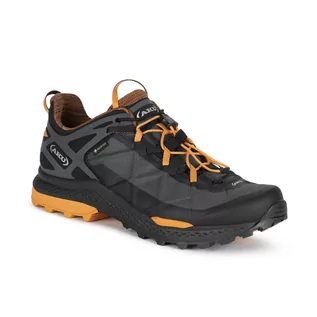 Buty trekkingowe męskie - Męskie buty turystyczne AKU M'S ROCKET DFS GTX black/orange - grafika 1