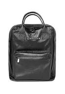 Torebki damskie - LOOK made with love Unisex Kan Look 592 plecak, czarny, czarny, jeden rozmiar - miniaturka - grafika 1