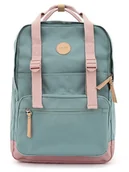 Plecaki - Miejski duży plecak A4 Himawari młodzieżowy sportowy plecak z wodoodporna tkanina, turkusowy - miniaturka - grafika 1