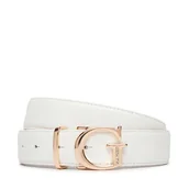 Paski - Pasek Damski Guess BW9362 P6230 Biały - miniaturka - grafika 1