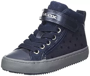 Buty dla dziewczynek - Geox Dziewczęce J Kalispera Girl I sneakersy, grantowy, 37 eu - grafika 1
