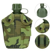 Kuchnia turystyczne i akcesoria - MFH Manierka z Pokrowcem US 1QT ALICE Czeski Woodland uniwersalny 20874-uniw - miniaturka - grafika 1