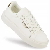 Sneakersy damskie - Trampki damskie buty Big Star sneakersy sportowe Skórzane NN274334 36 - miniaturka - grafika 1