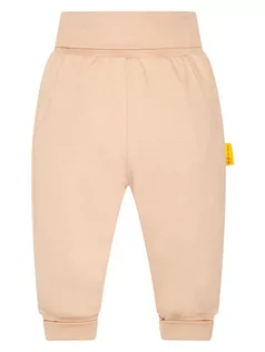 Spodenki dla niemowląt - Steiff Spodnie dresowe w kolorze beżowym - grafika 1