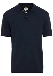 camel active Męska bluza 409565/1K42, Night Blue, M, niebieski (Night Blue), M - Bluzy męskie - miniaturka - grafika 1