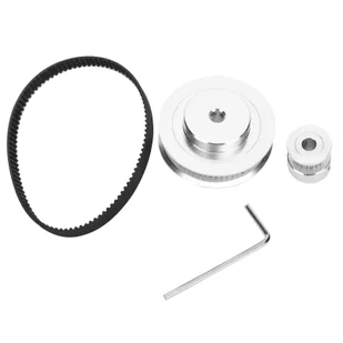 Koło synchroniczne z zębatką aluminiową 20/60 zębów Części do drukarek 3D P36-GT2-6-BF - Filamenty i akcesoria do drukarek 3D - miniaturka - grafika 1
